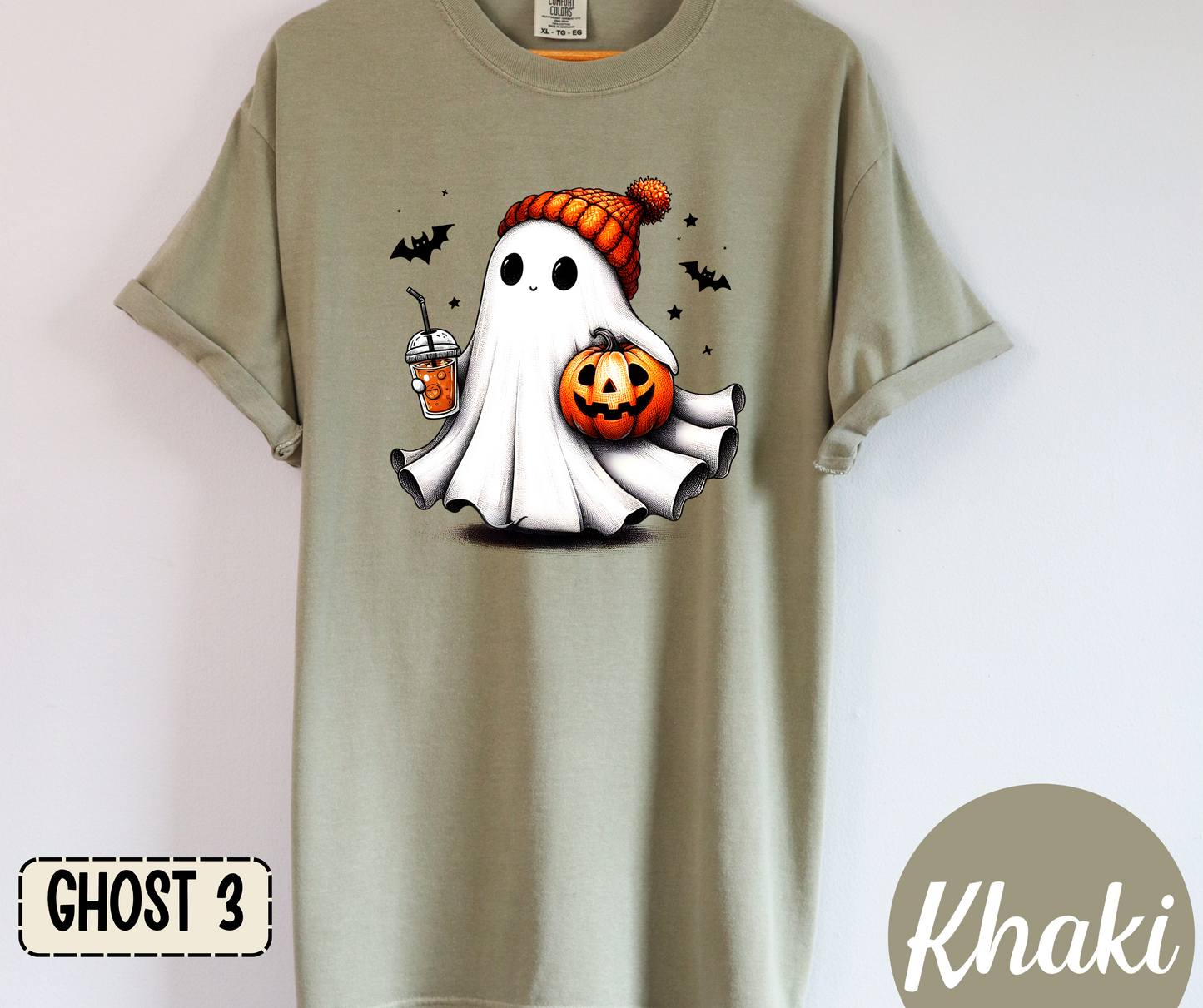 Cute Halloween Ghost(ALL in this listing- Dropdown)-DTF