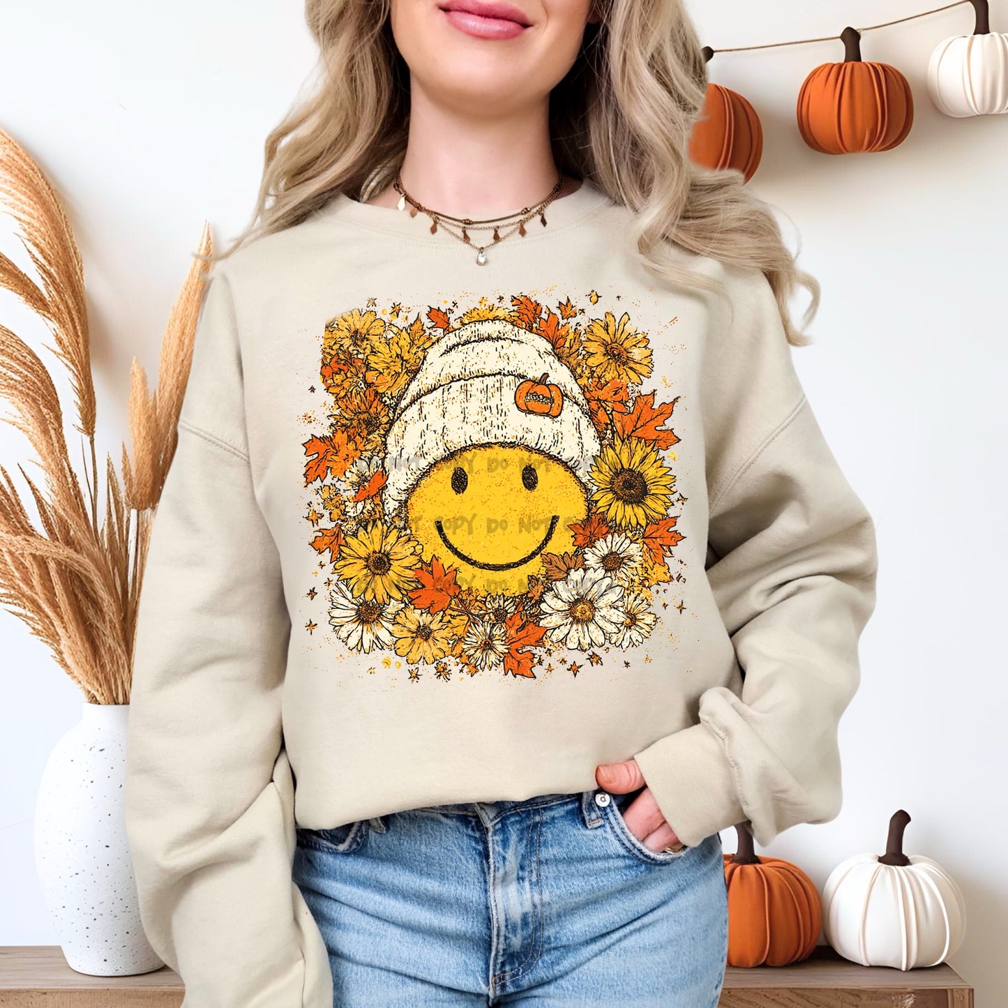 Fall Smiley- DTF&UV
