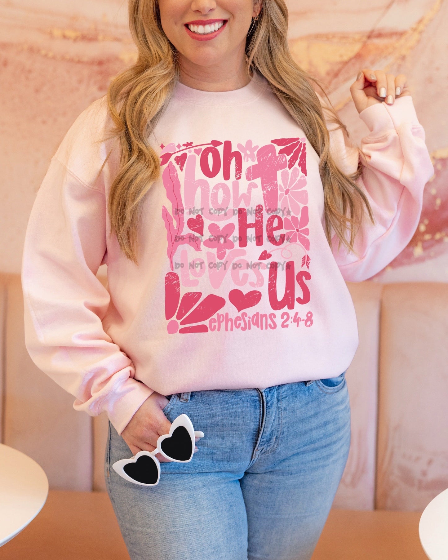 Oh how he loves us-DTF