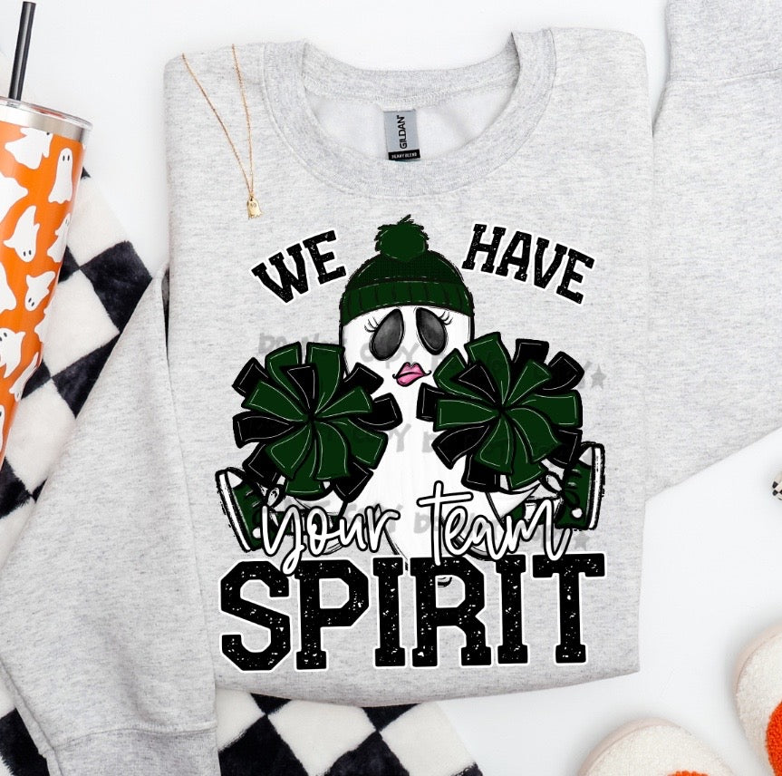 Ghost Cheerleader Custom-DTF or UV