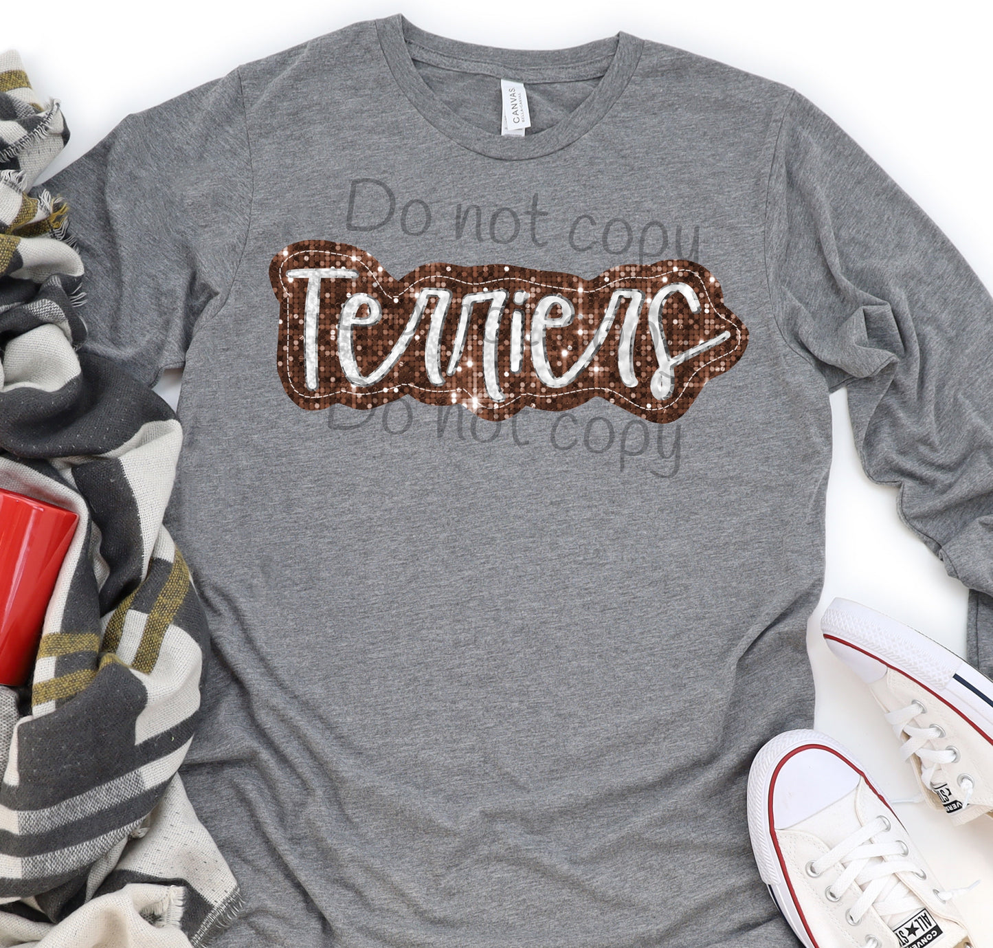 Terriers sequin -DTF
