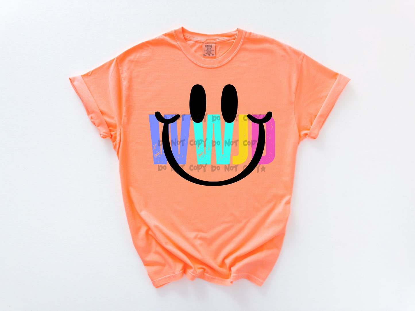 WWJD smiley- DTF&UV