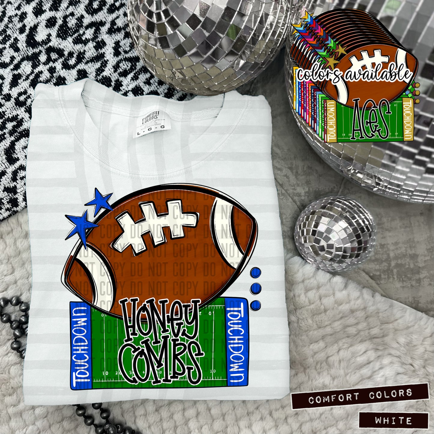 4 FOOTBALL NAME PLATES (ALL COLORS dropdown)-DTF&UV