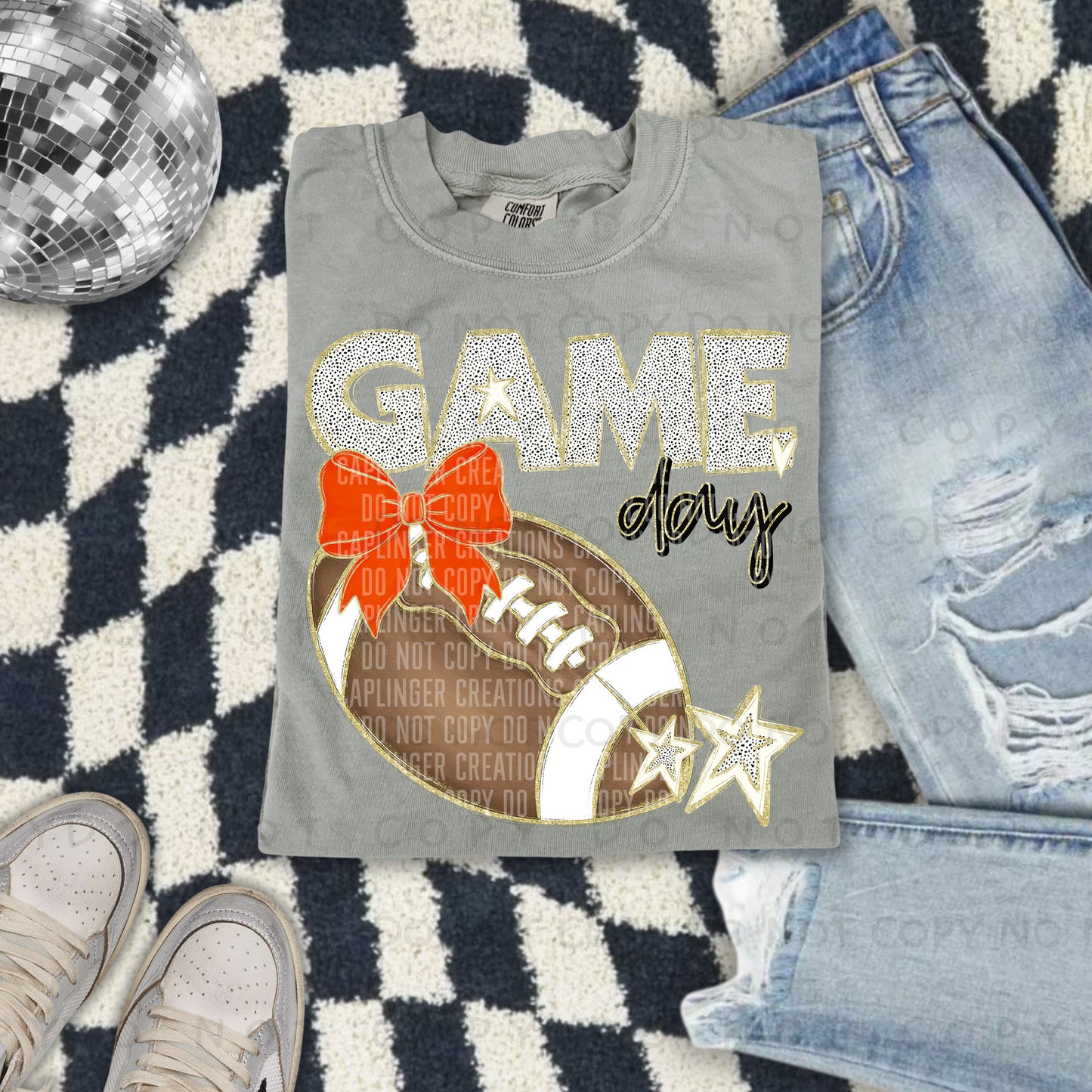 Game day Football(all colors in dropdown)-DTF