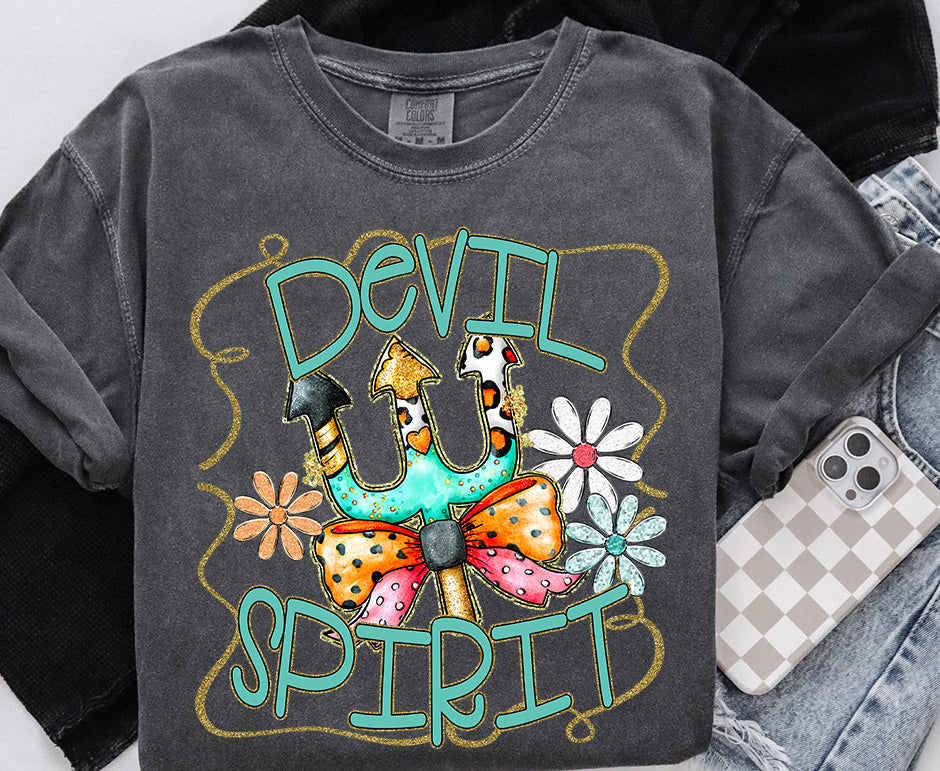 Funky Retro Spirit Mascot (dropdown)-DTF&UV