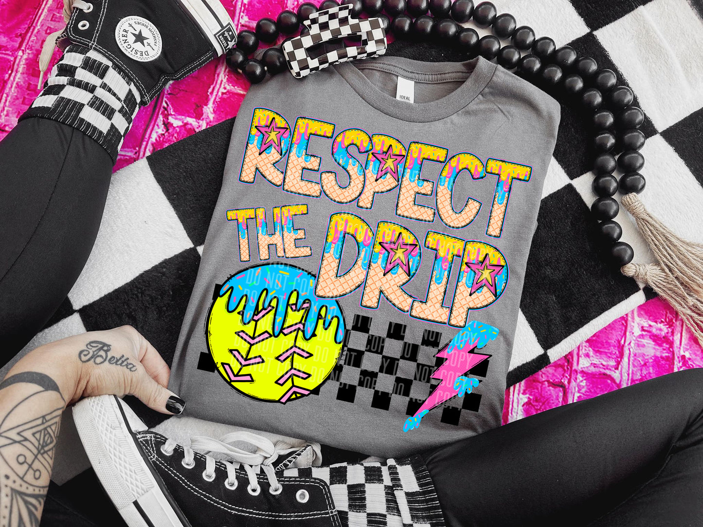 Respect the Drip(all sports dropdown)-DTF