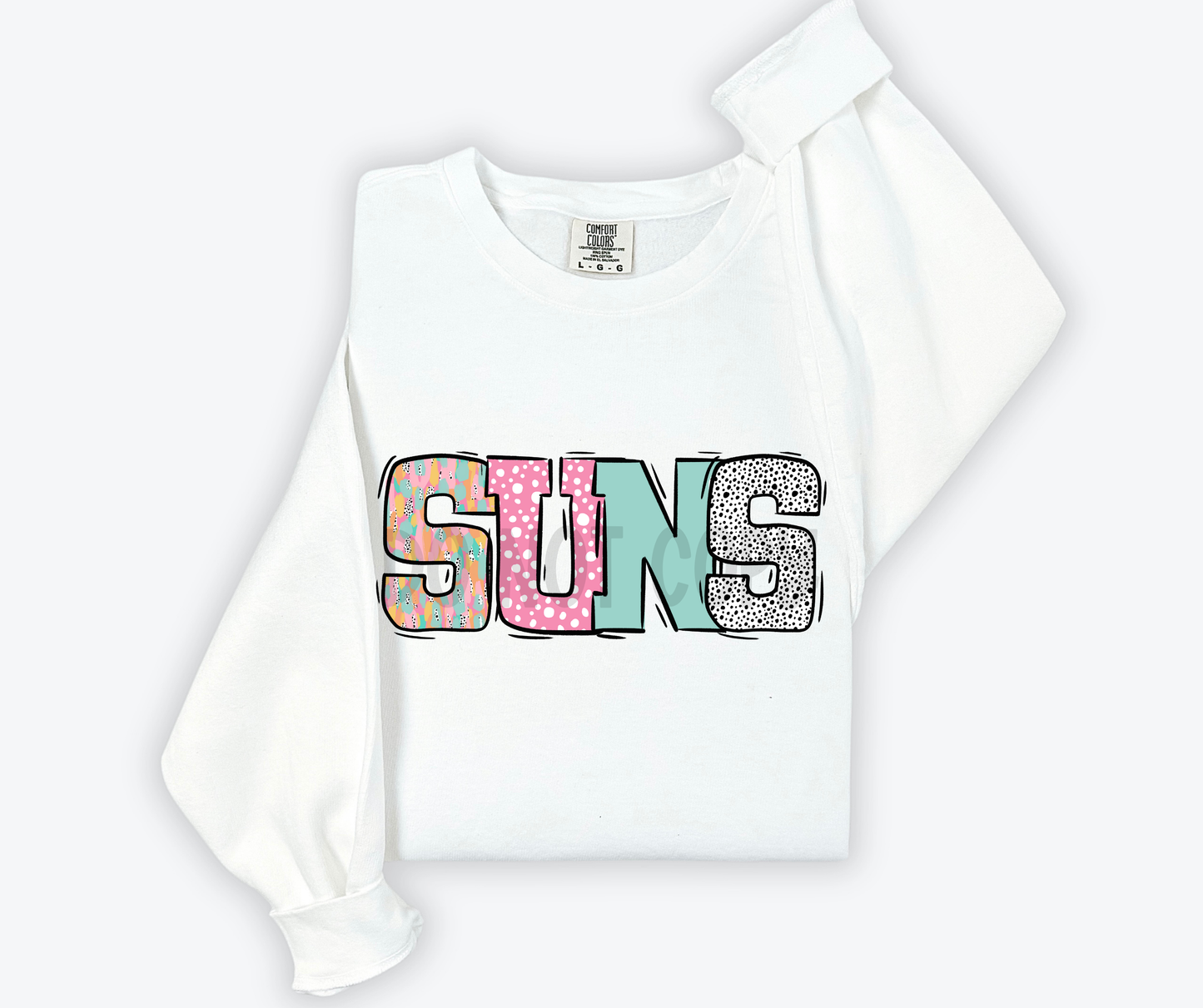 Pastel Stroke Varsity Mascots (ALL Mascots in this listing Dropdown)-DTF