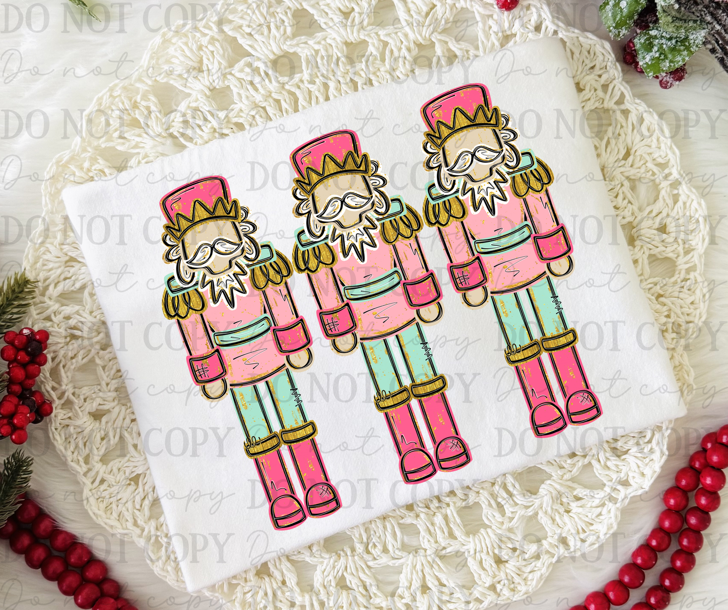 Bright Nutcracker Trio -DTF&UV