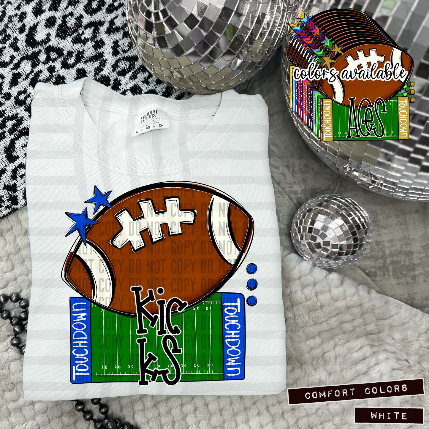 4 FOOTBALL NAME PLATES (ALL COLORS dropdown)-DTF&UV