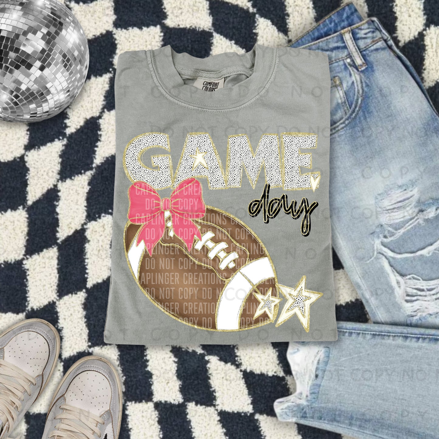 Game day Football(all colors in dropdown)-DTF