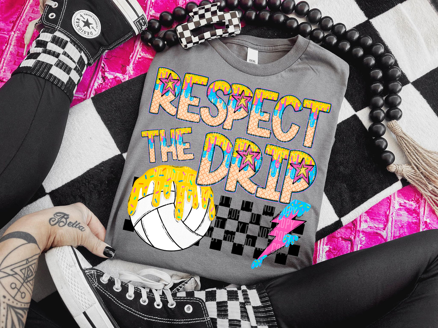 Respect the Drip(all sports dropdown)-DTF