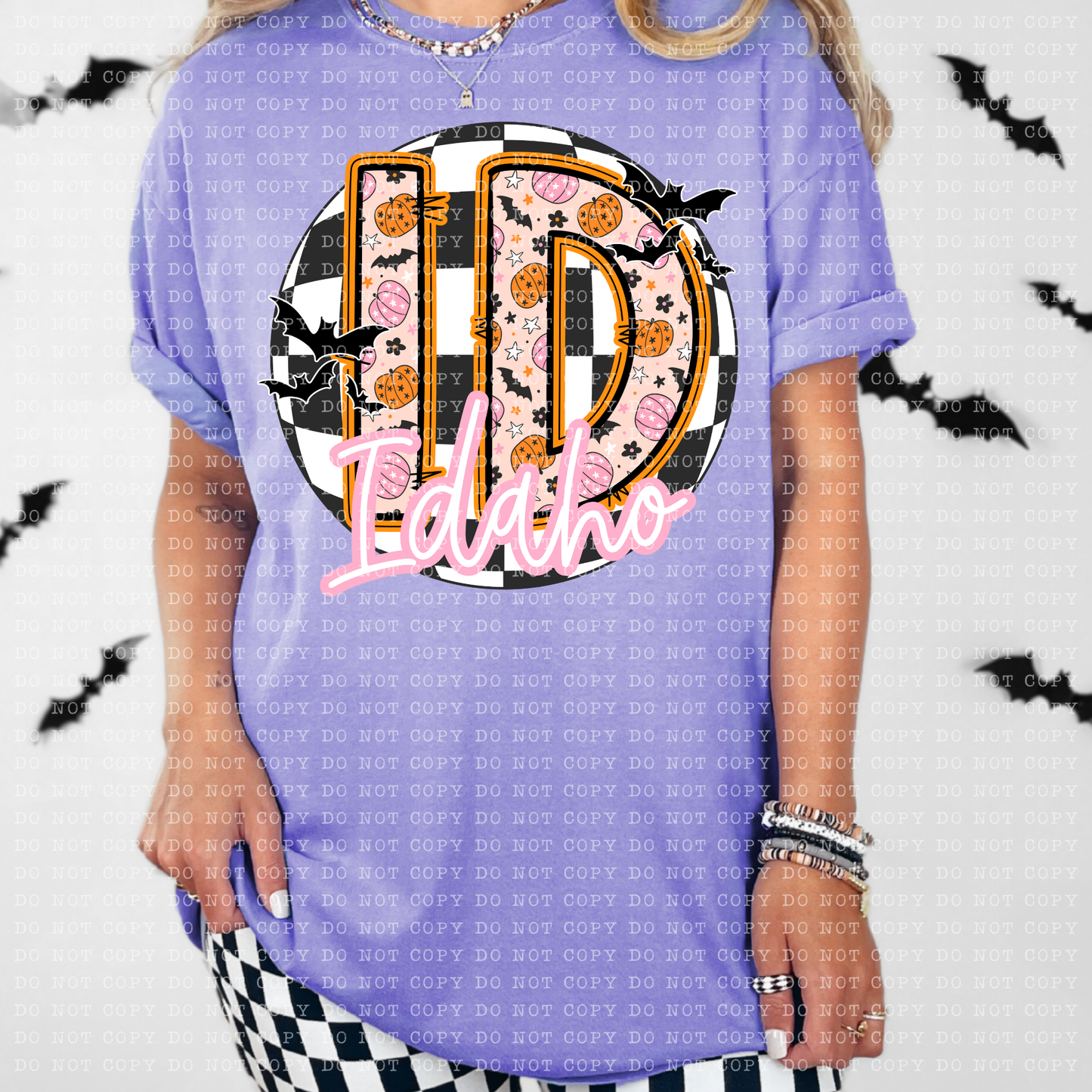 Pumpkin batty STATES (dropdown)-DTF&UV