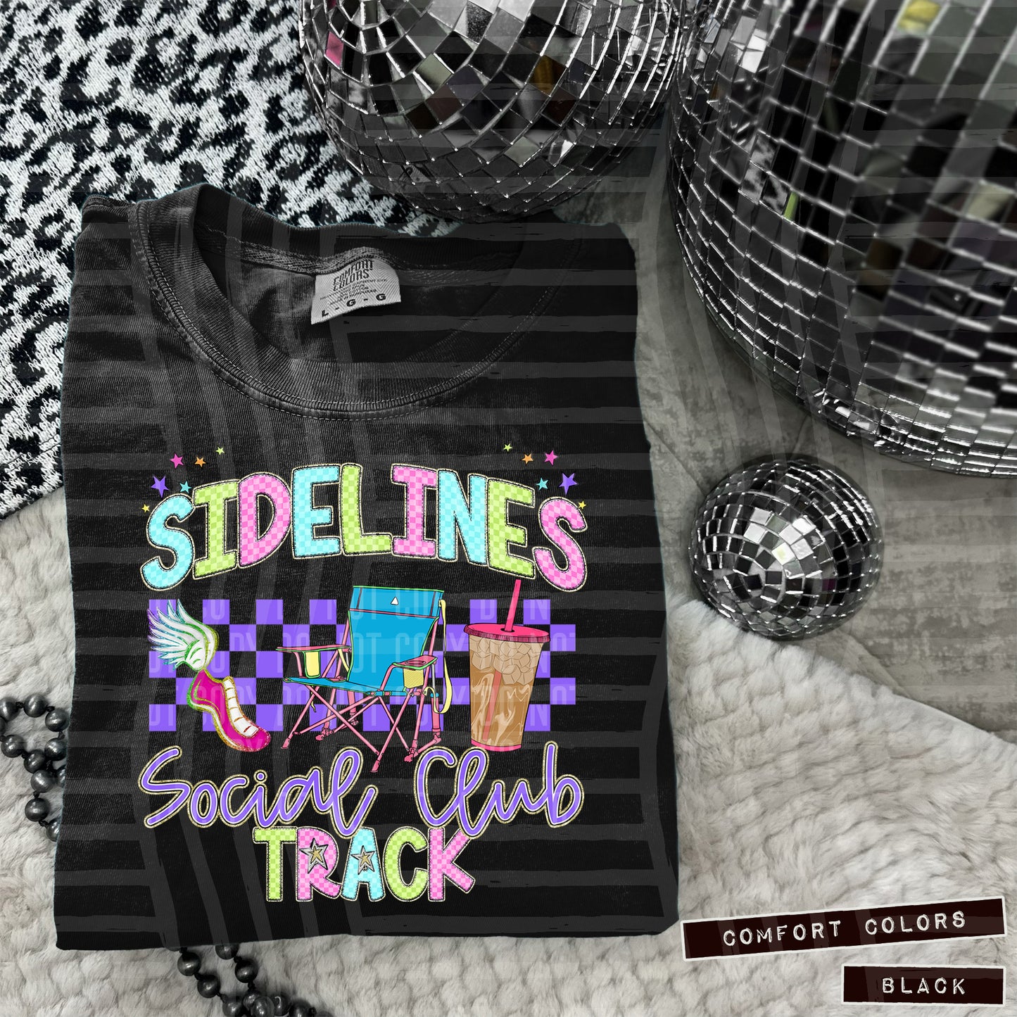 Sidelines Mama(Dropdown)-DTF