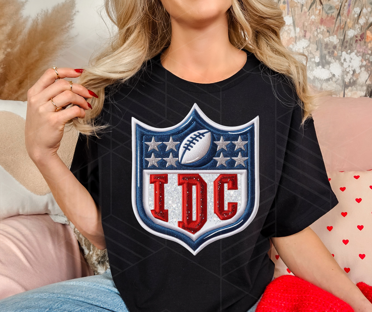 IDC sparkle letters-DTF