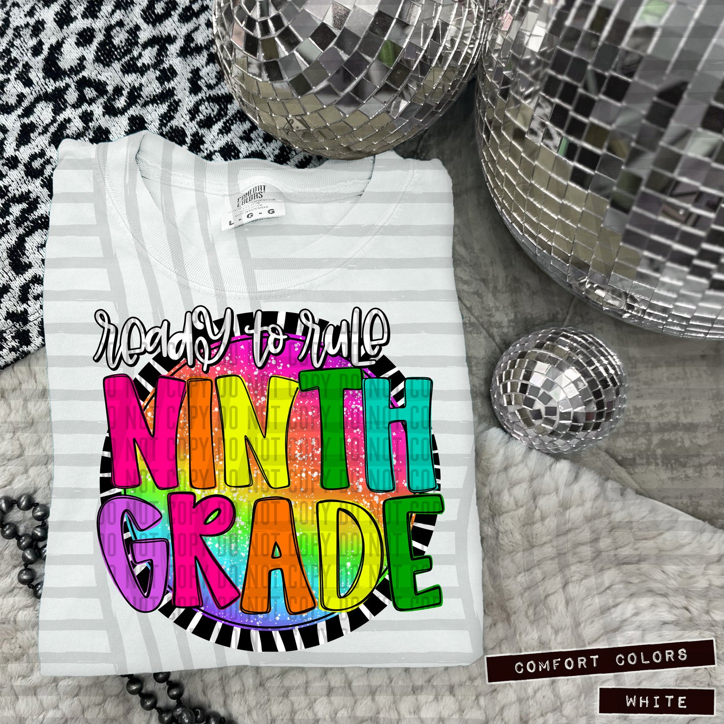 Ready to Rule- (PINK& BLUE Dropdown)- DTF&UV