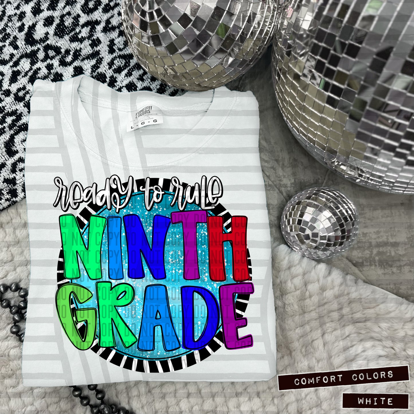 Ready to Rule- (PINK& BLUE Dropdown)- DTF&UV