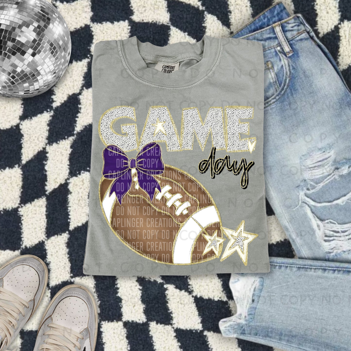 Game day Football(all colors in dropdown)-DTF