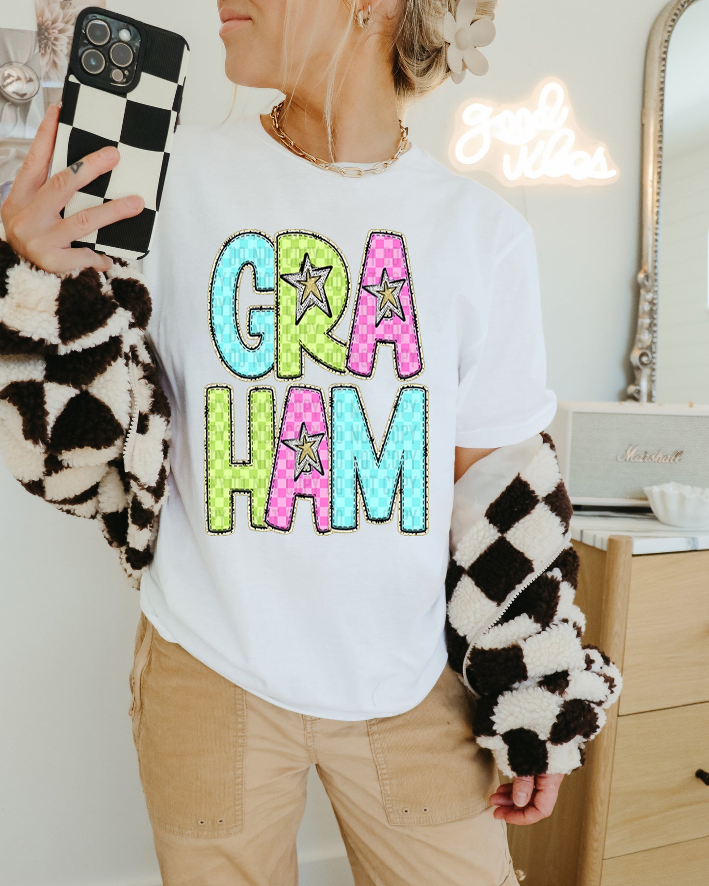 Bright Checkered (all in dropdown)-DTF