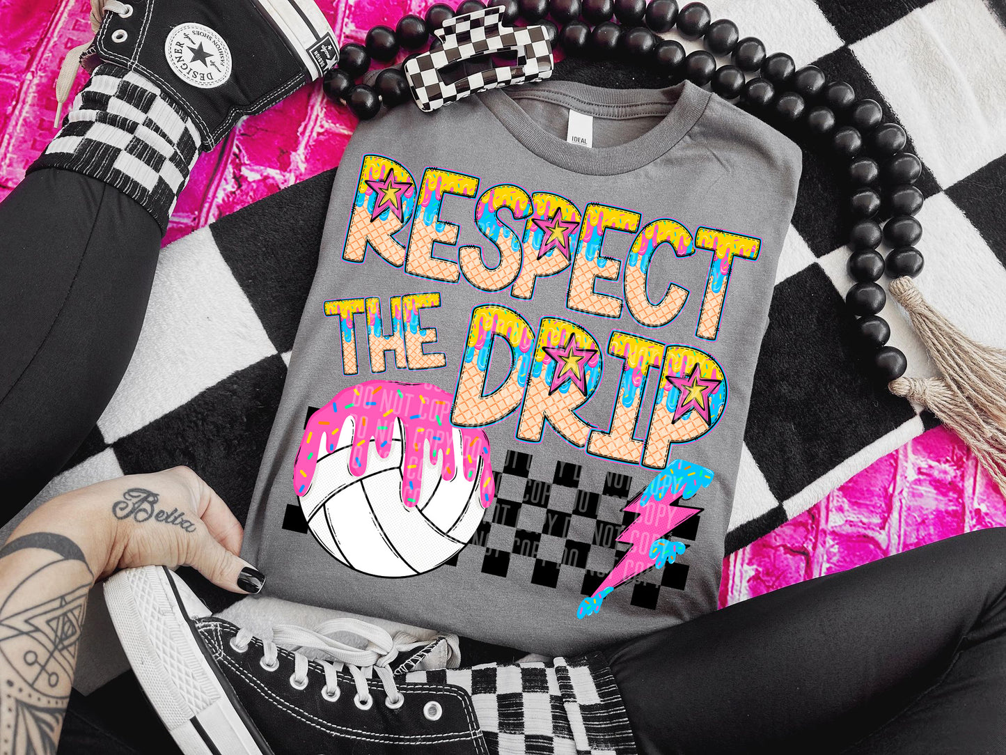 Respect the Drip(all sports dropdown)-DTF