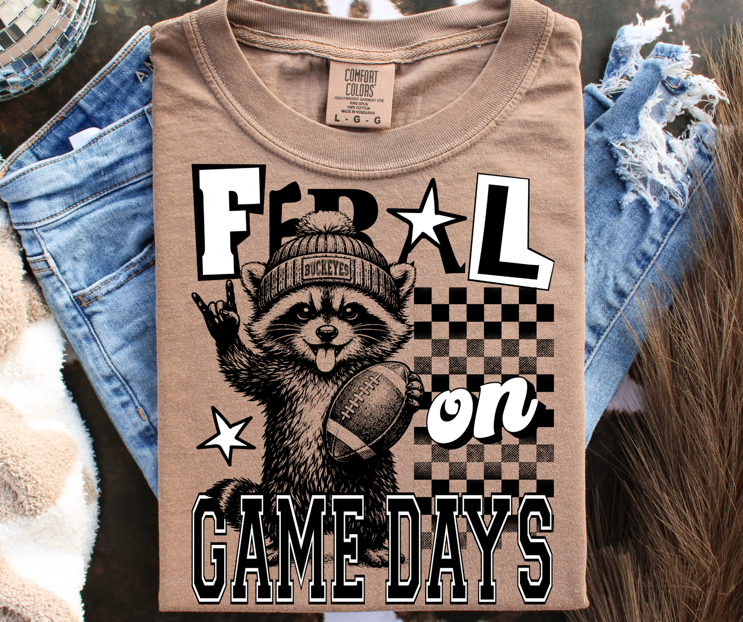 Feral on game day (dropdown)- DTF&UV