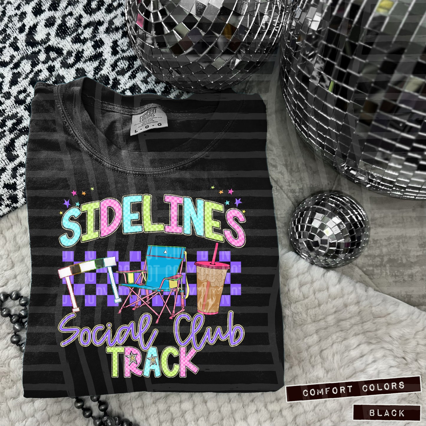 Sidelines Mama(Dropdown)-DTF