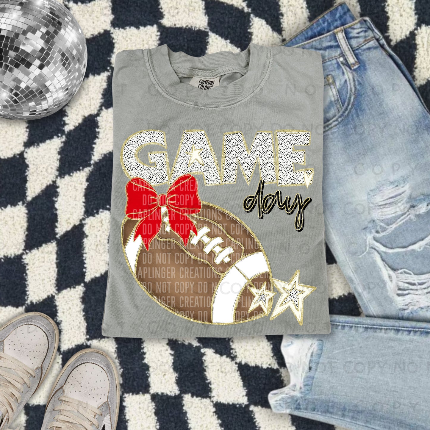 Game day Football(all colors in dropdown)-DTF