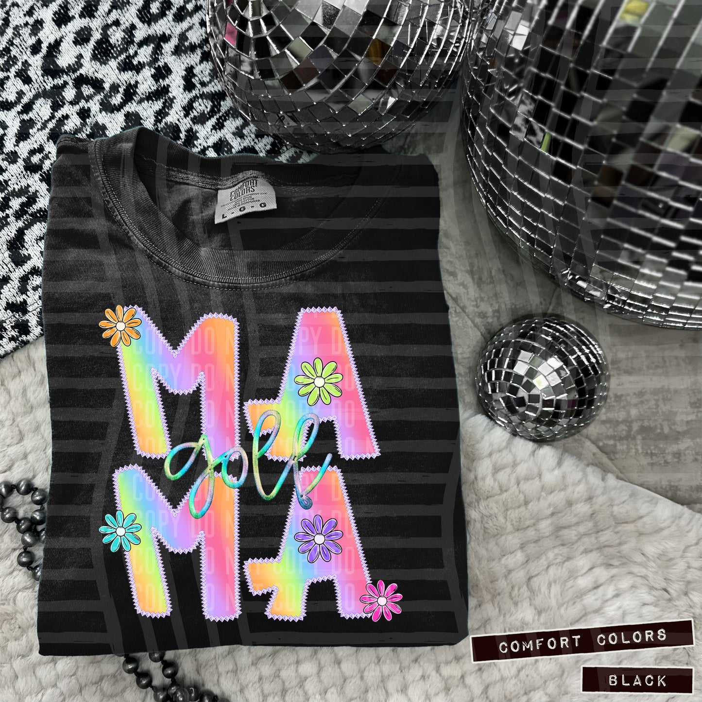Rainbow Sports Mama (Dropdown)- DTF&UV