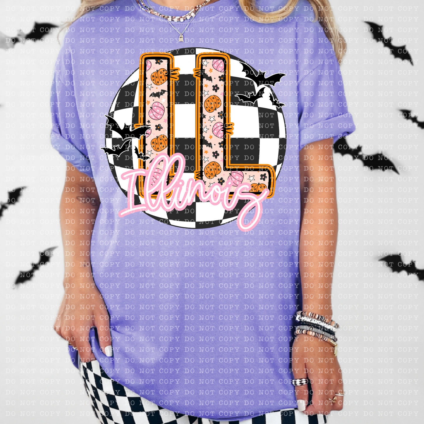 Pumpkin batty STATES (dropdown)-DTF&UV