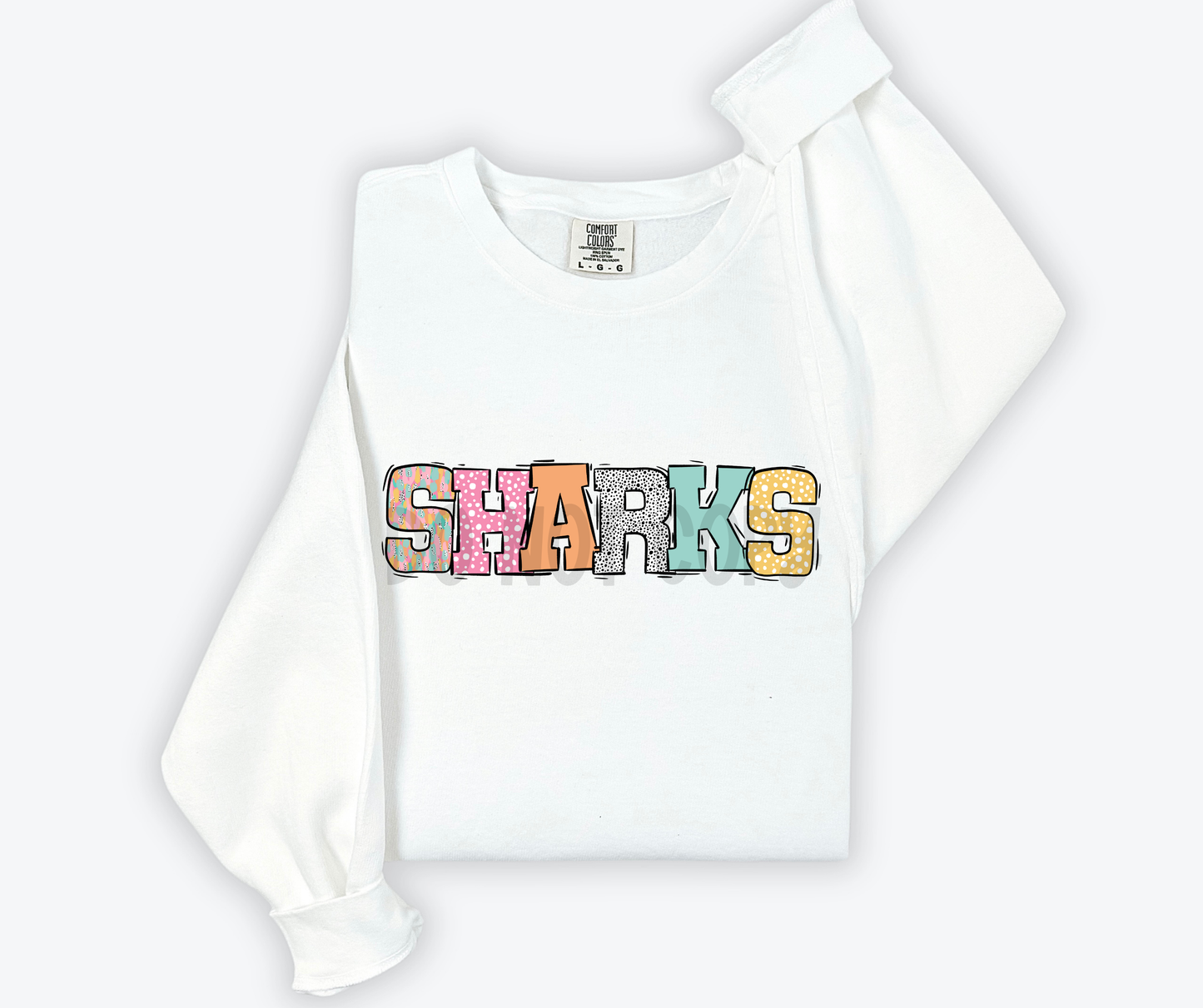 Pastel Stroke Varsity Mascots (ALL Mascots in this listing Dropdown)-DTF