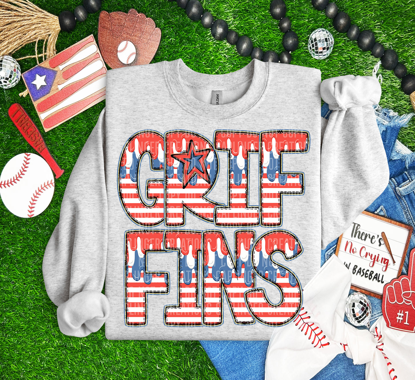 RWB Drip Mascots (all in dropdown)-DTF