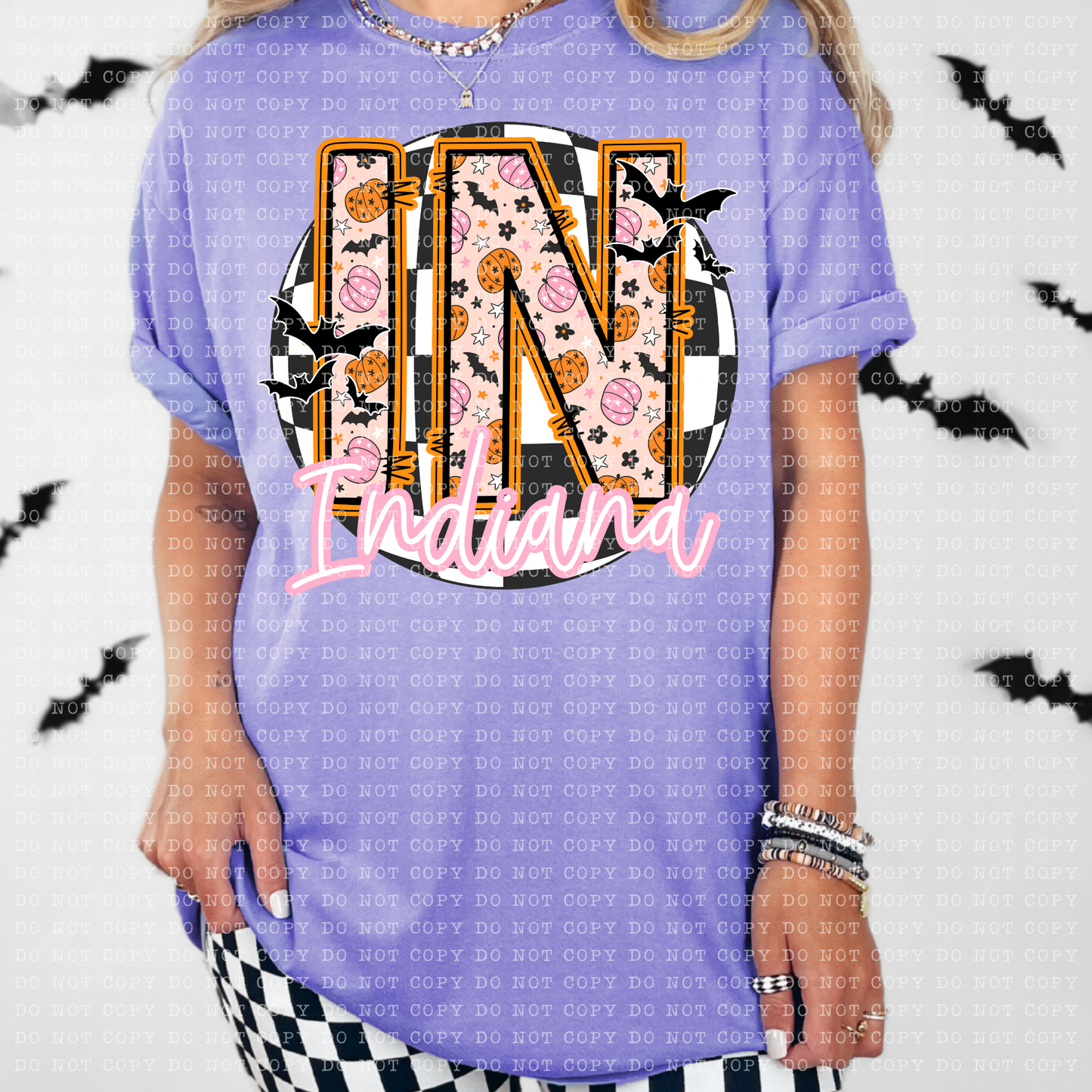 Pumpkin batty STATES (dropdown)-DTF&UV