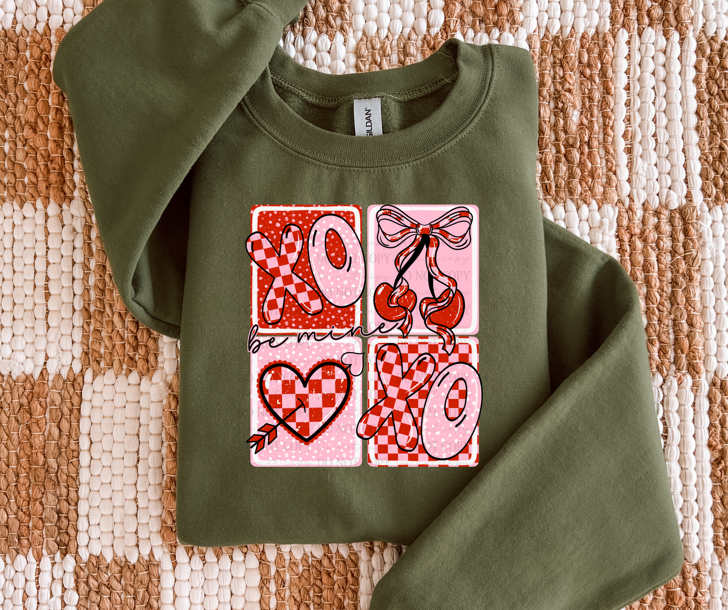 BE MINE SQUARES-DTF&UV