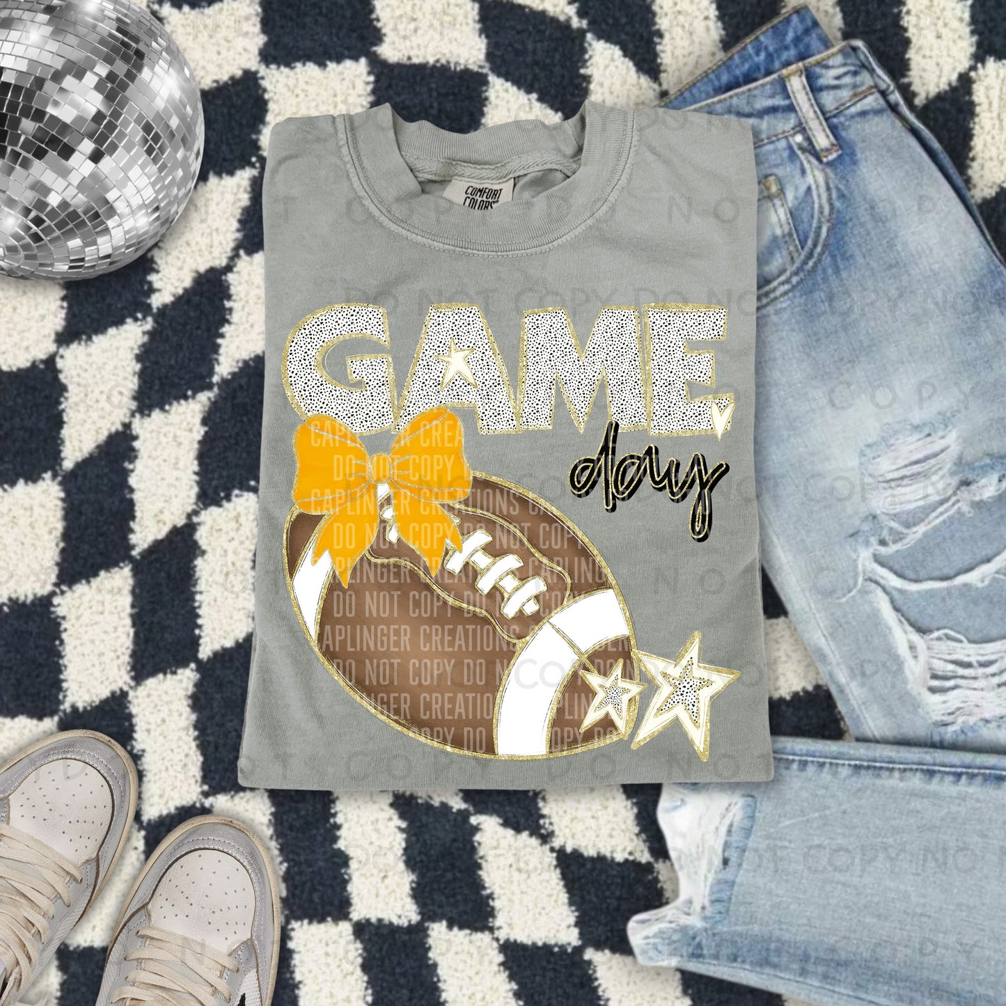 Game day Football(all colors in dropdown)-DTF