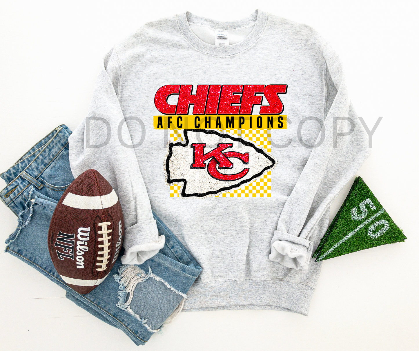 Sparkle Red and Yellow Champions-DTF