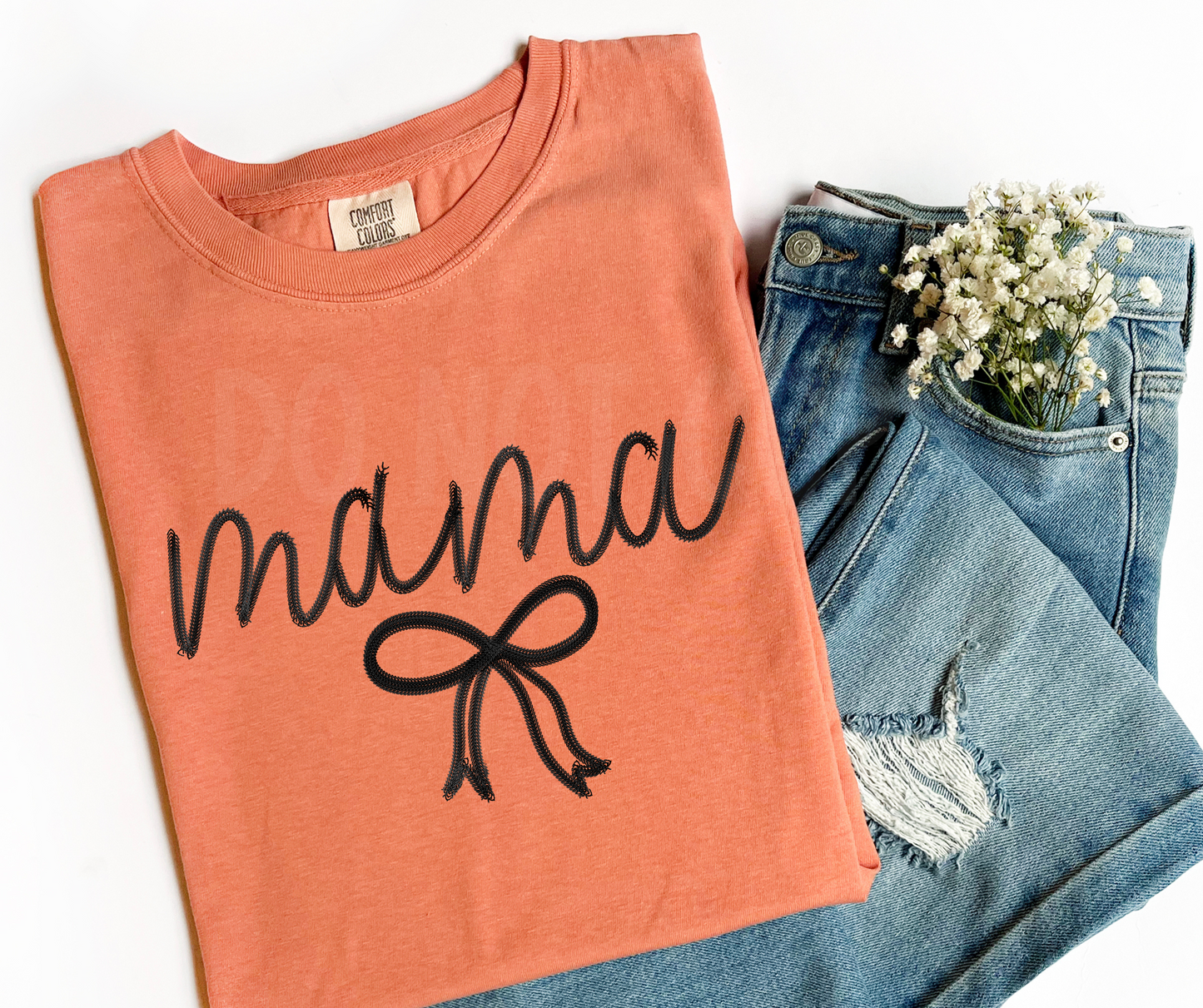 Mama Coquette Black-DTF