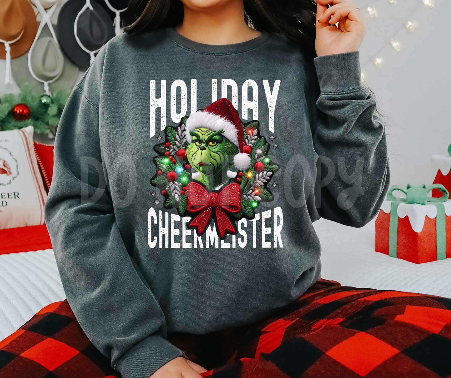 Holiday cheermister-White-DTF