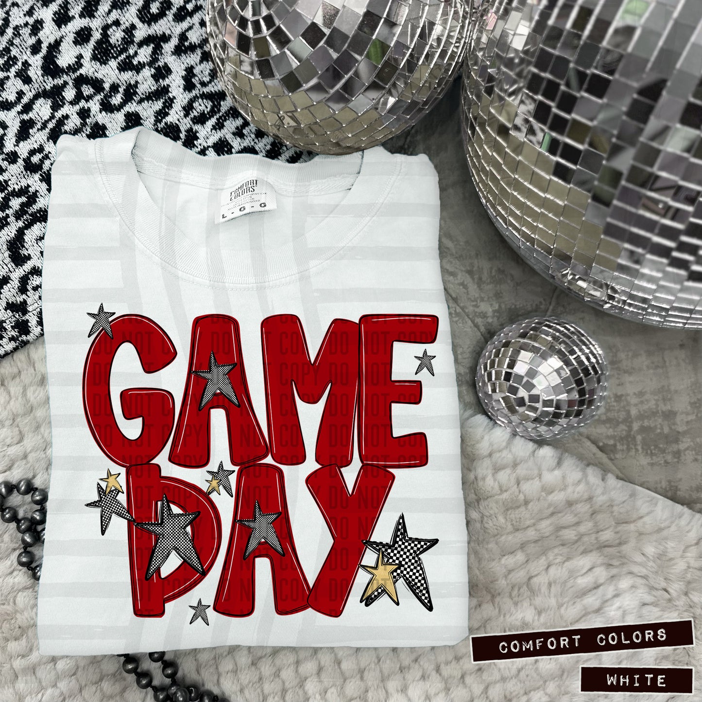 Game day Checkmate (colors dropdown)-DTF&UV