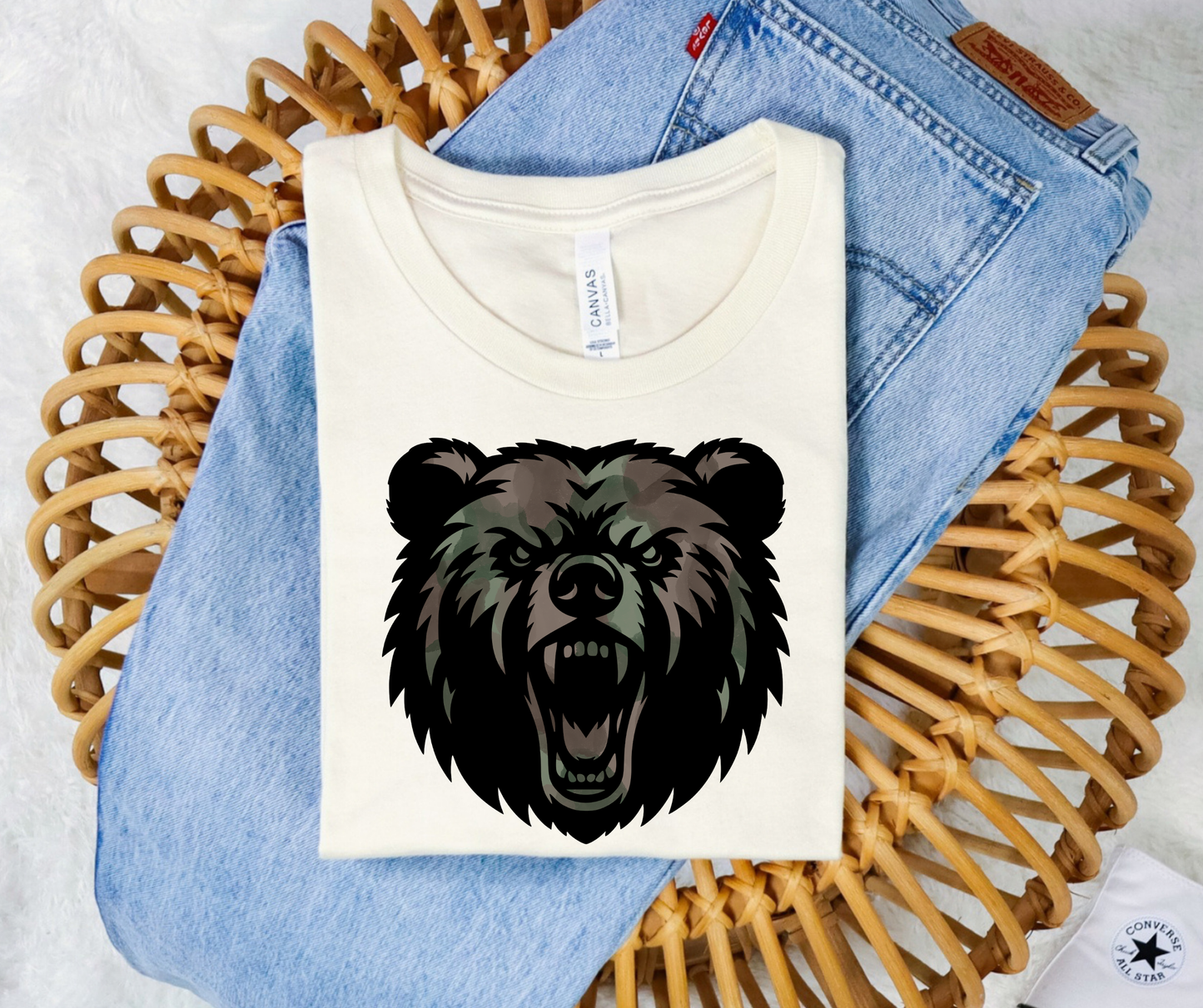 Camo Face Mascots (Dropdown)-DTF&UV