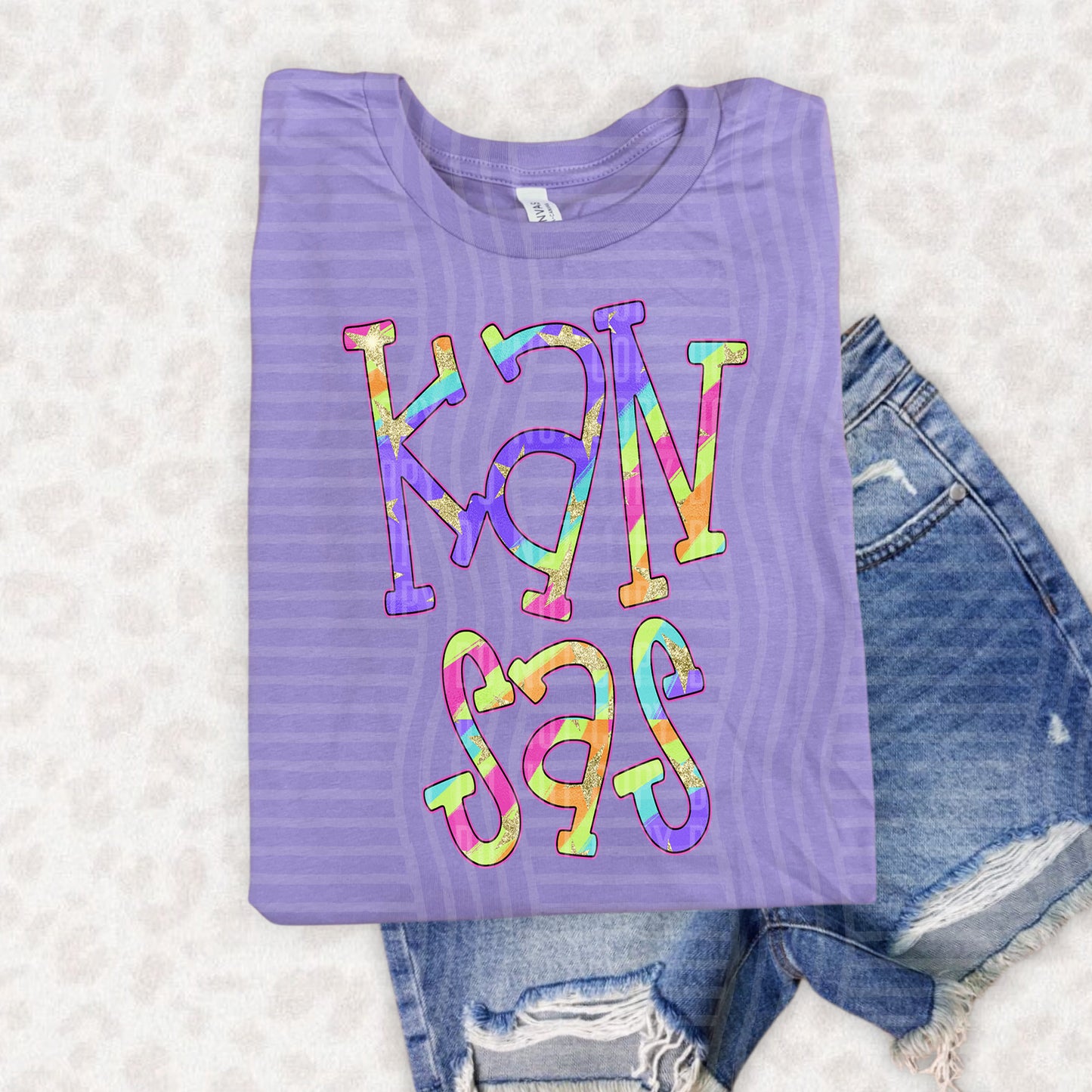 Mitchy Matchy State Swirls (dropdown)-DTF&UV