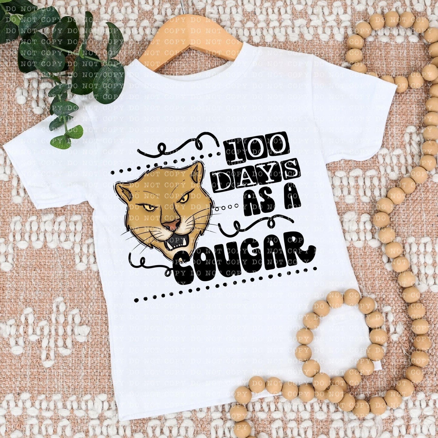 100 Days As A Cougar - DTF