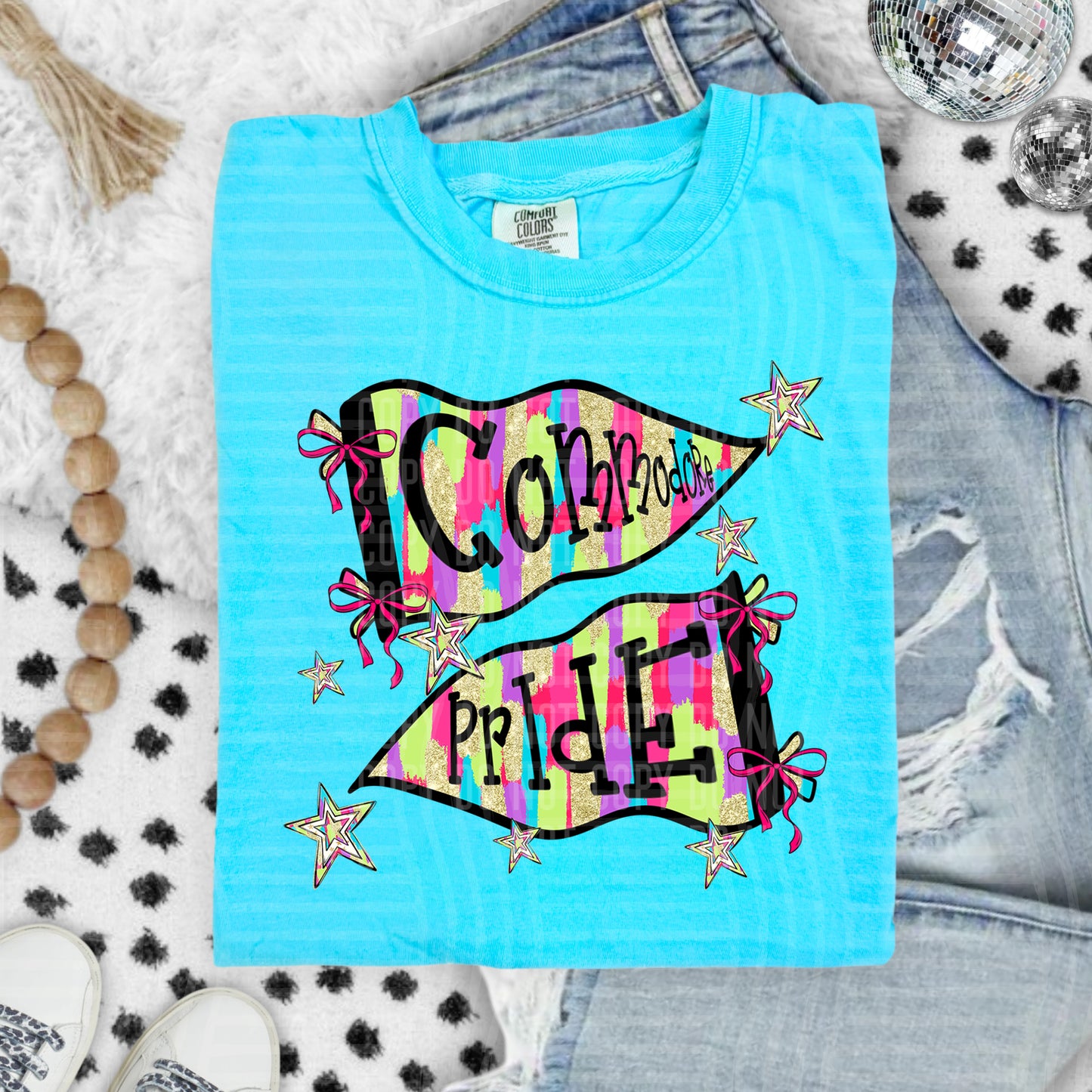 Preppy Bright Flags (Dropdown)- DTF&UV