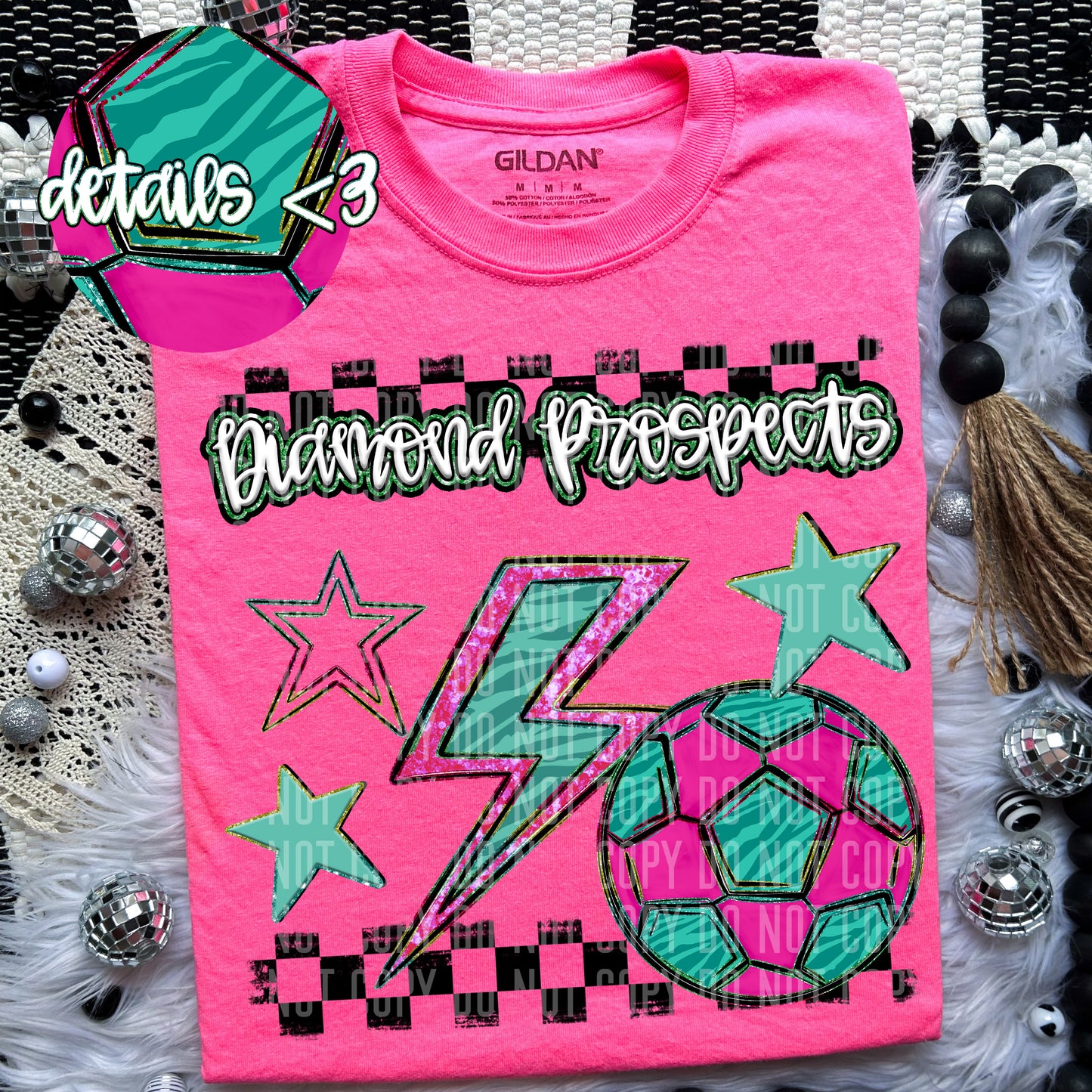 Soccer Bolt Mascots(Dropdown)-DTF