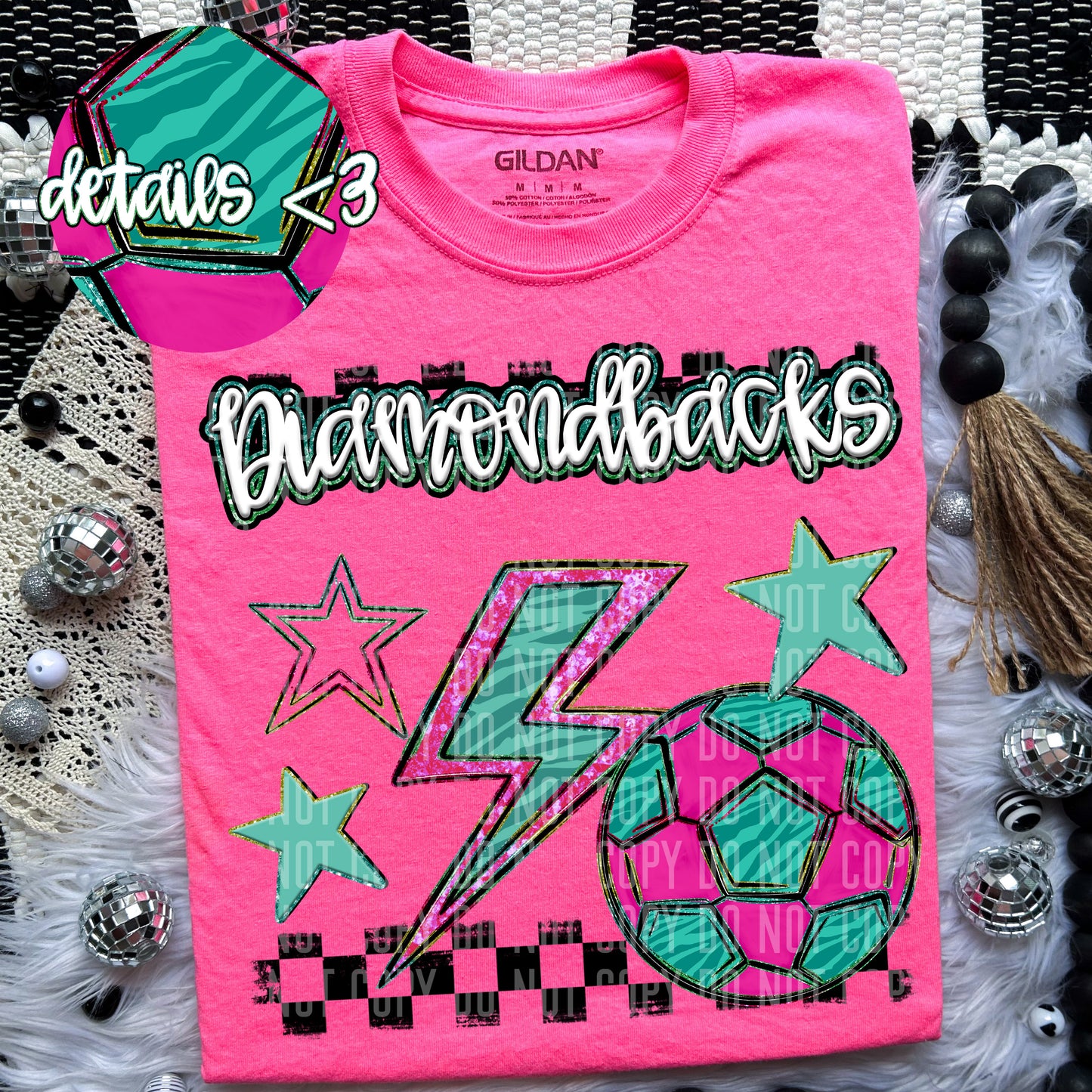 Soccer Bolt Mascots(Dropdown)-DTF