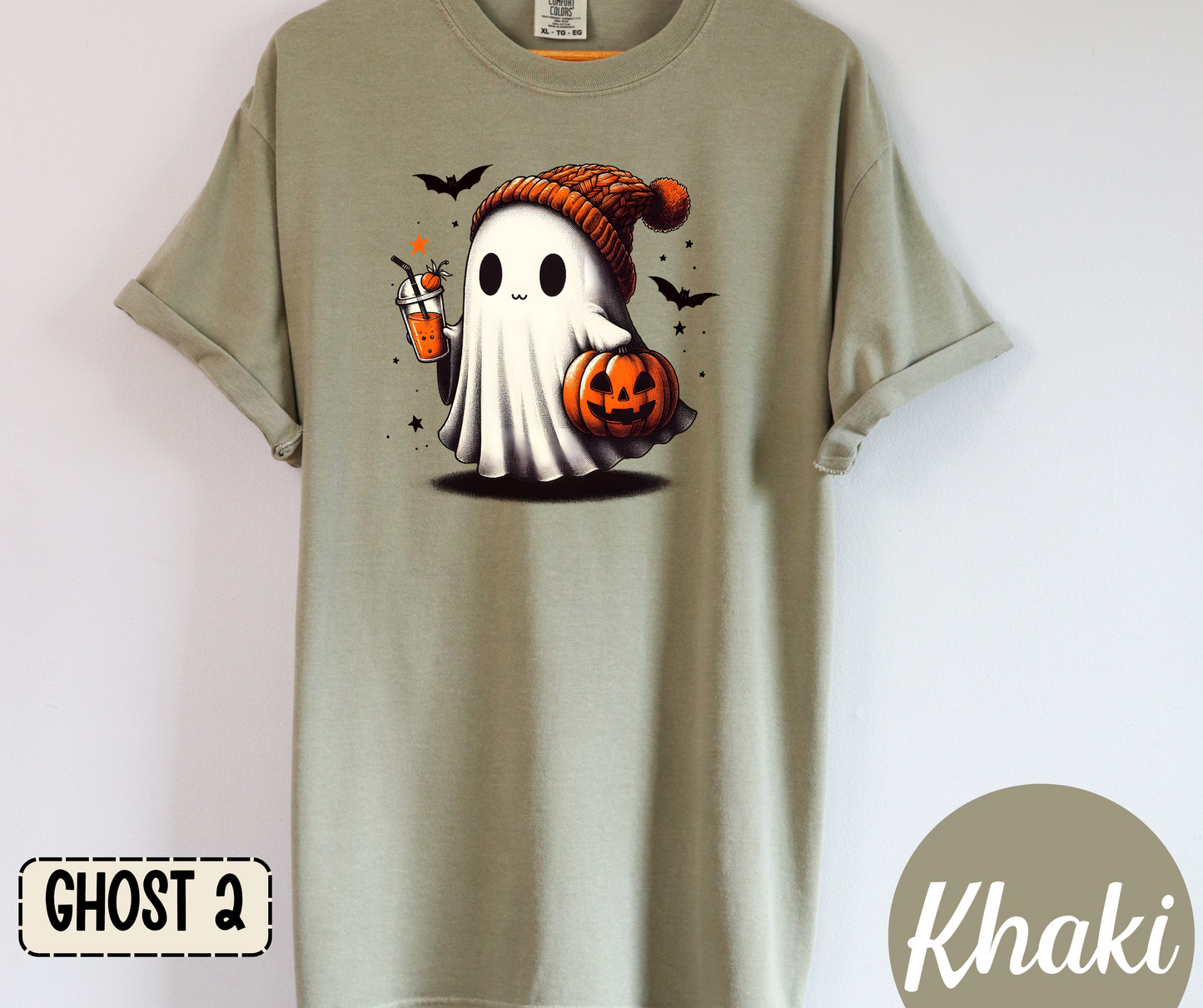Cute Halloween Ghost(ALL in this listing- Dropdown)-DTF