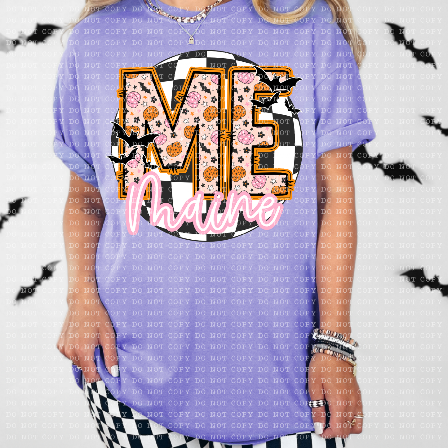 Pumpkin batty STATES (dropdown)-DTF&UV