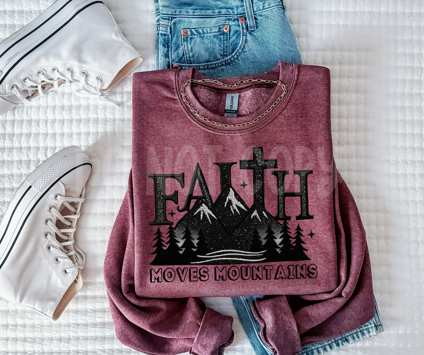 Faith Moves mountains-DTF
