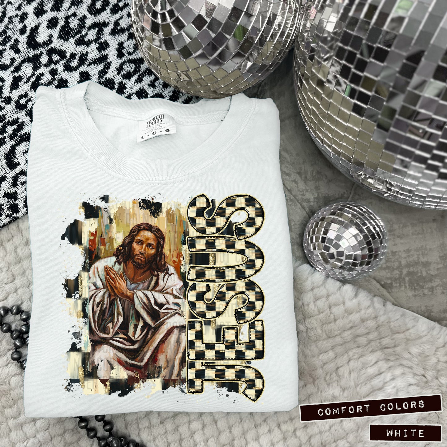 Jesus BW-DTF