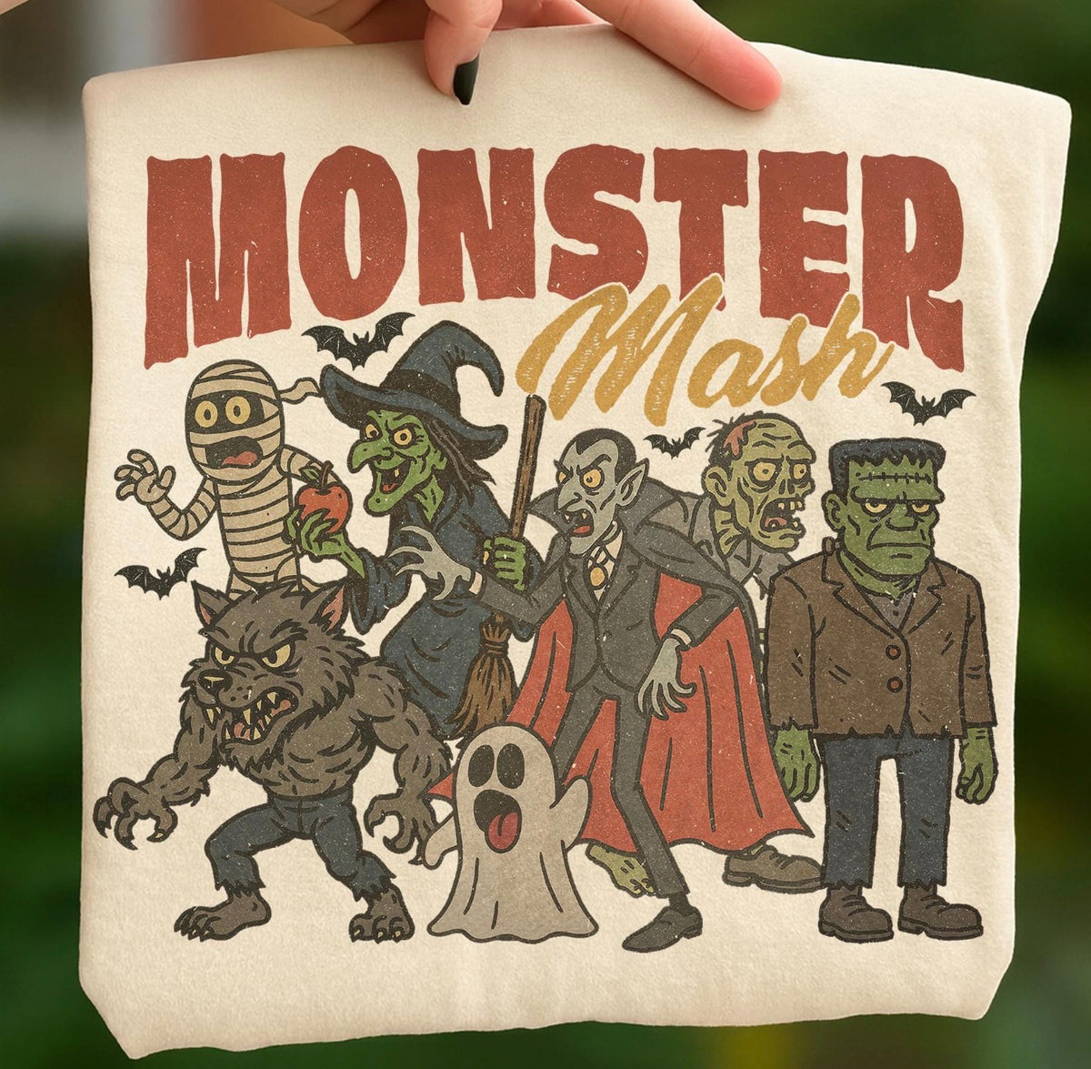Vintage Monster Mash- DTF&UV