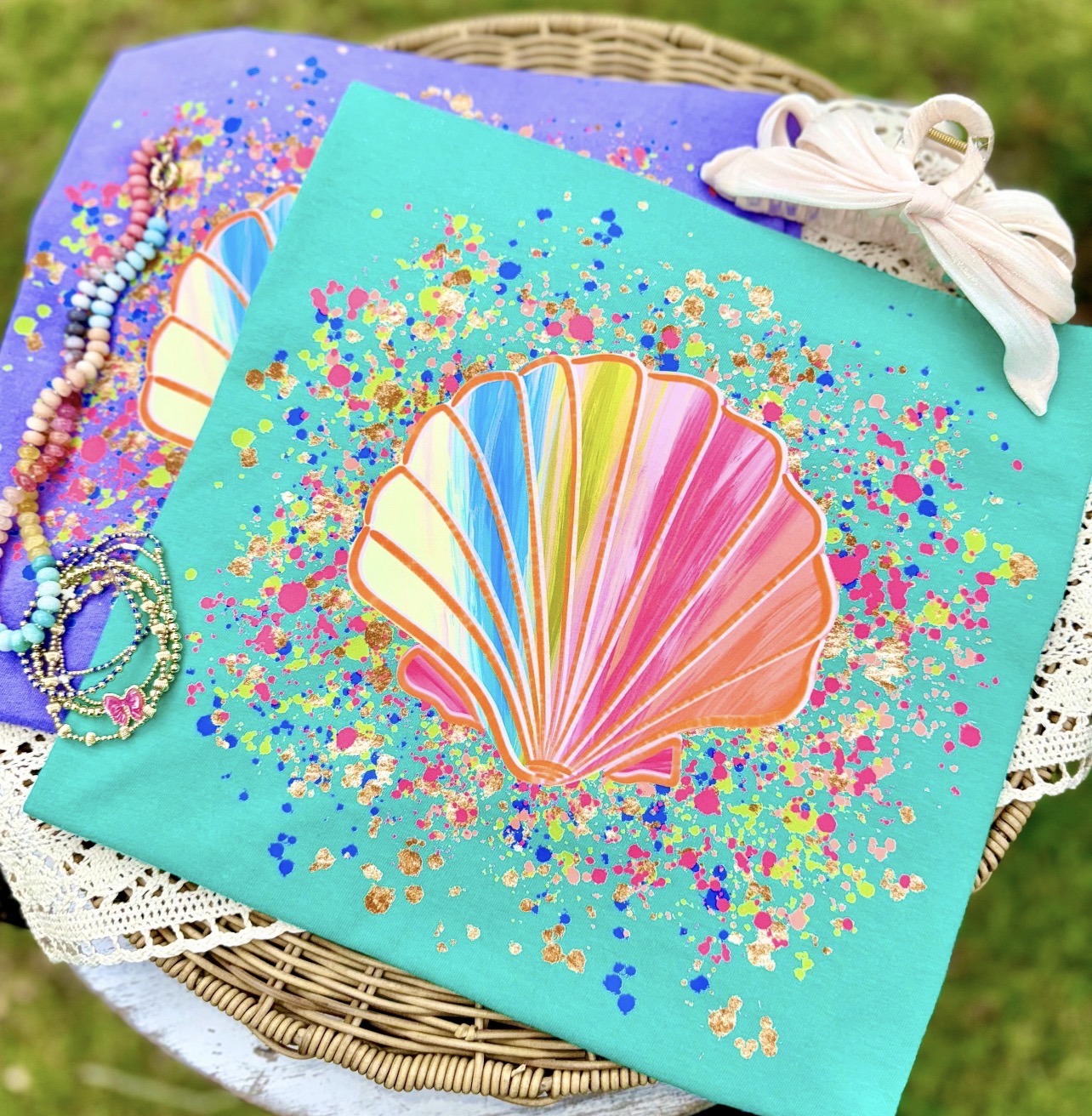 Shell Splatter - DTF&UV