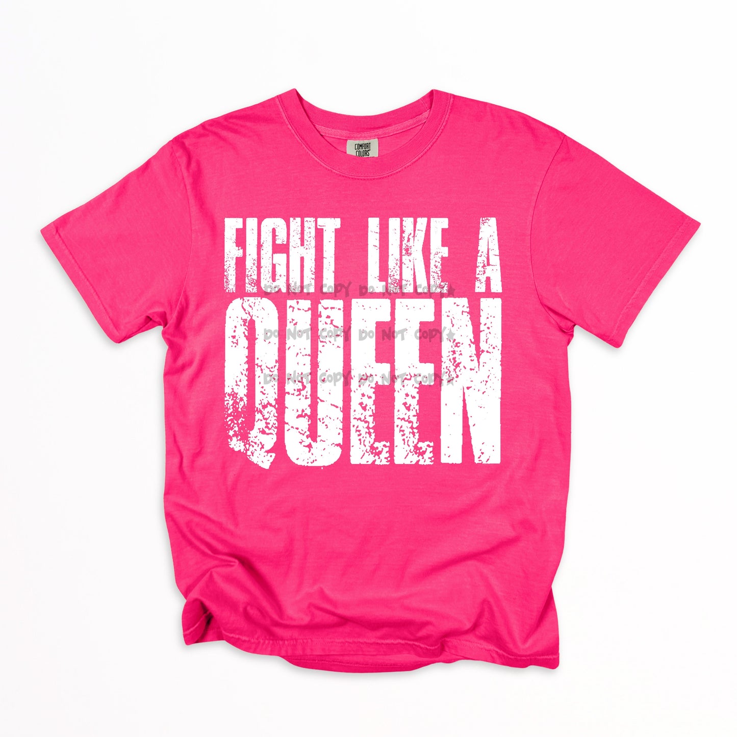 Fight like a queen (Breast cancer awareness)-DTF&UV